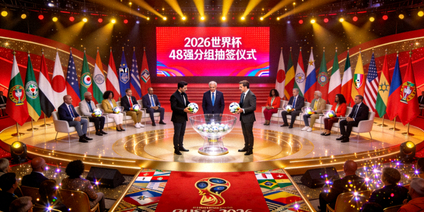 2026世界杯48支参赛球队分组抽签仪式现场盛况